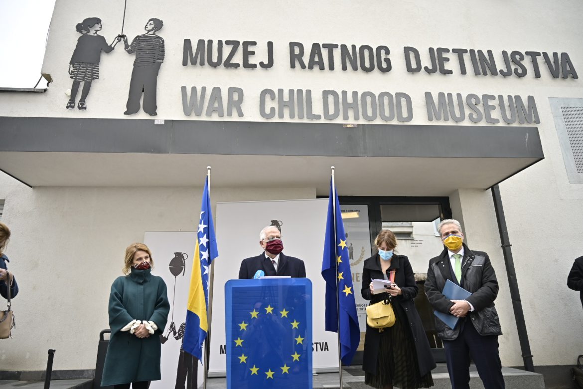 Govor visokog predstavnika EU Josepa Borrella u Muzeju ratnog djetinjstva u Sarajevu na 25. godišnjicu Daytonskog mirovnog sporazuma