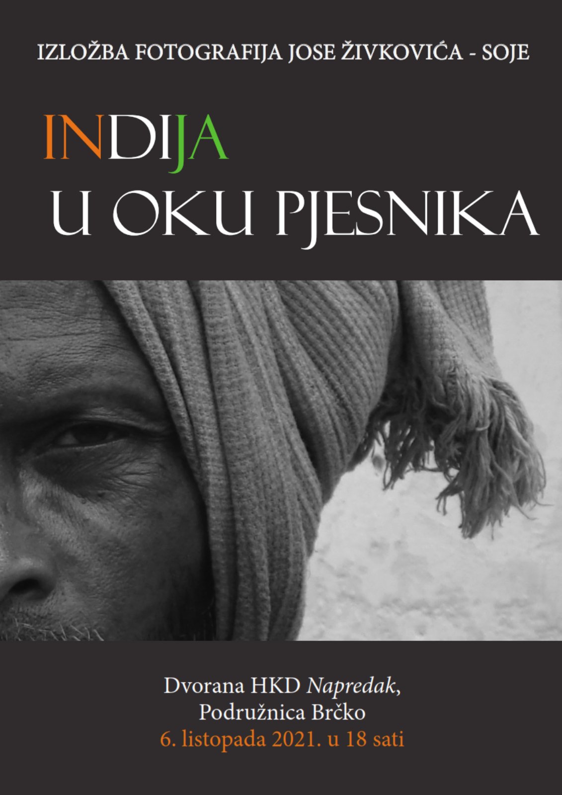 Izložba fotografija Jose Živkovića „Indija u oku pjesnika“