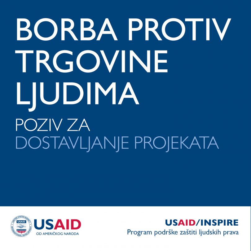 Javni poziv za dostavljanje projektnih prijedloga – Program podrške zaštite ljudskih prava (USAID/INSPIRE)