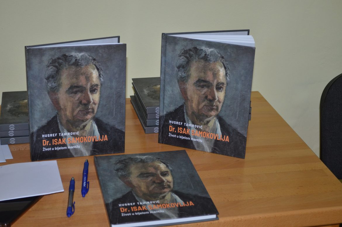PromocijA knjige  „dr. Isak Samokovlija – Život u bijelom mantilu“ akademika Husrefa Tahirovića