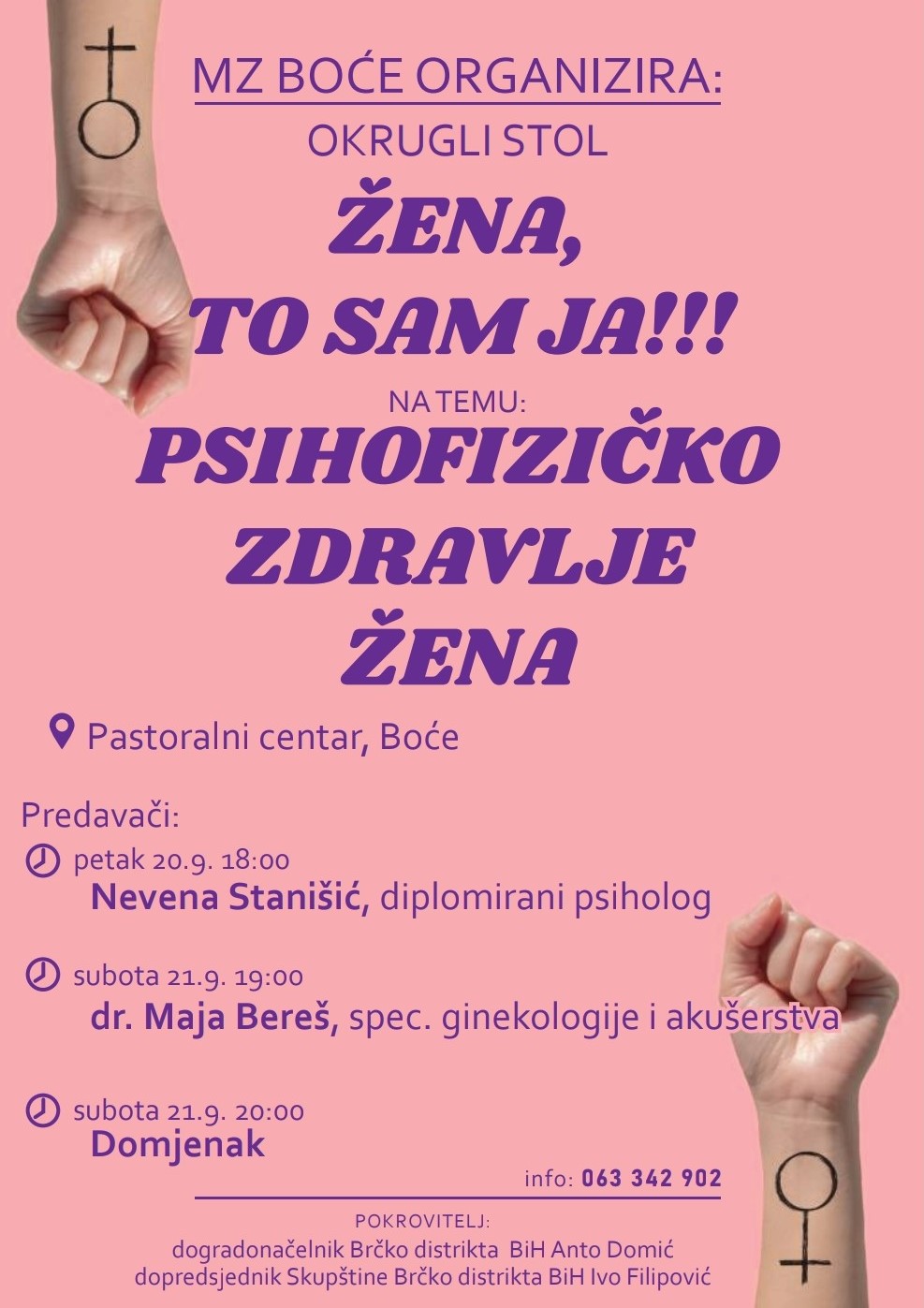 Okrugli stol na temu “Psihofizičko zdravlje žena”