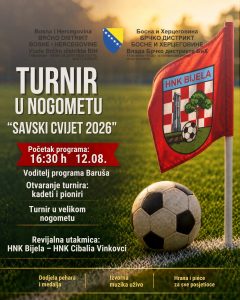 NAJAVA: Bijela domaćin nogometnog turnira „Savski cvijet 2026“